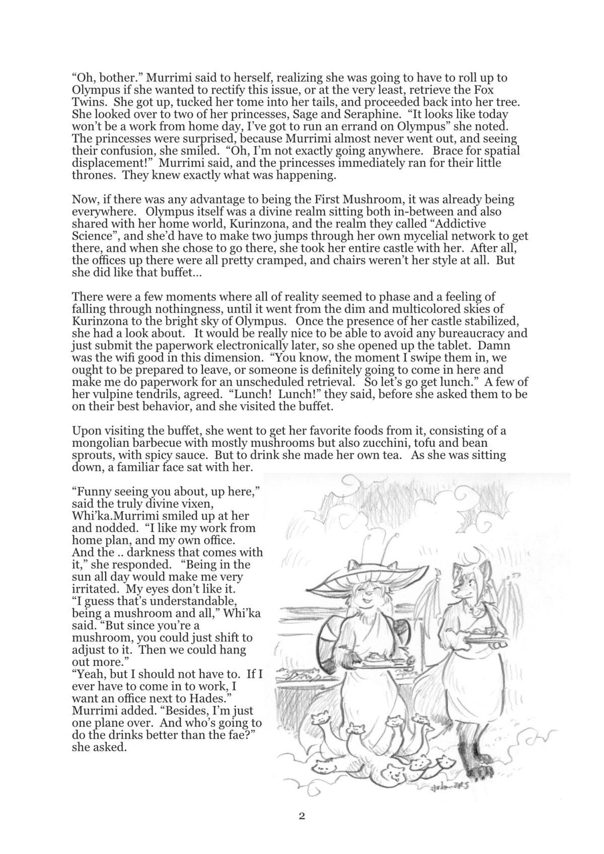 Of Mushrooms and of foxes 2