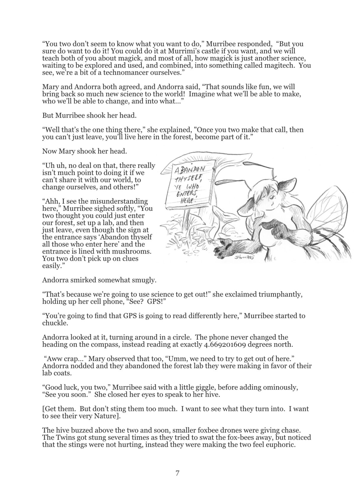 Of Mushrooms and of foxes 7