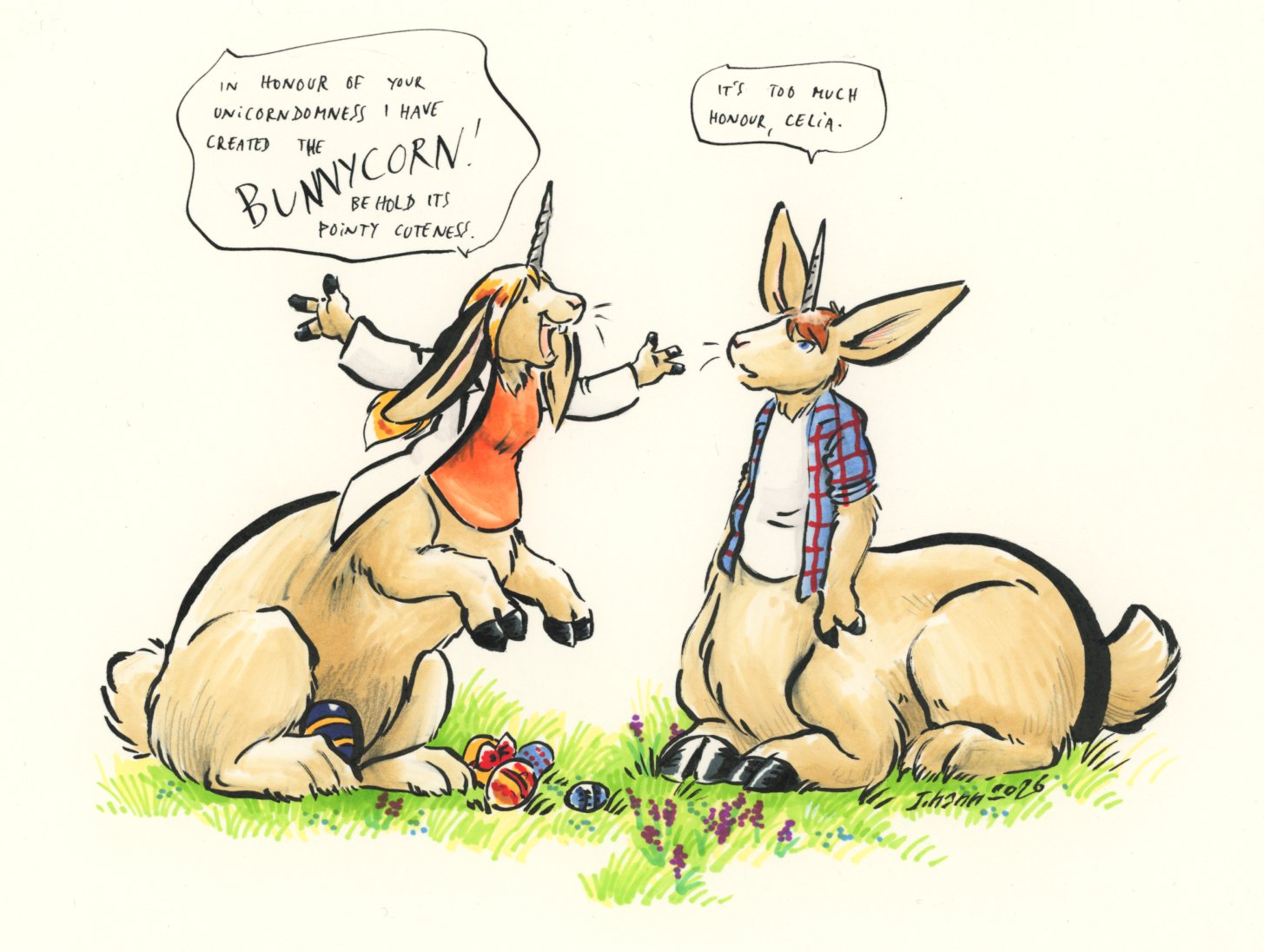 Celia’s Easter present